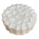 Plafonnier en verre blanc de Peil & Putzler