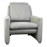 Design Leolux armchair model Fidamigo in thick gray fabric