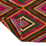 Tapis kilim artisanal anatolien 257 cm x 183 cm