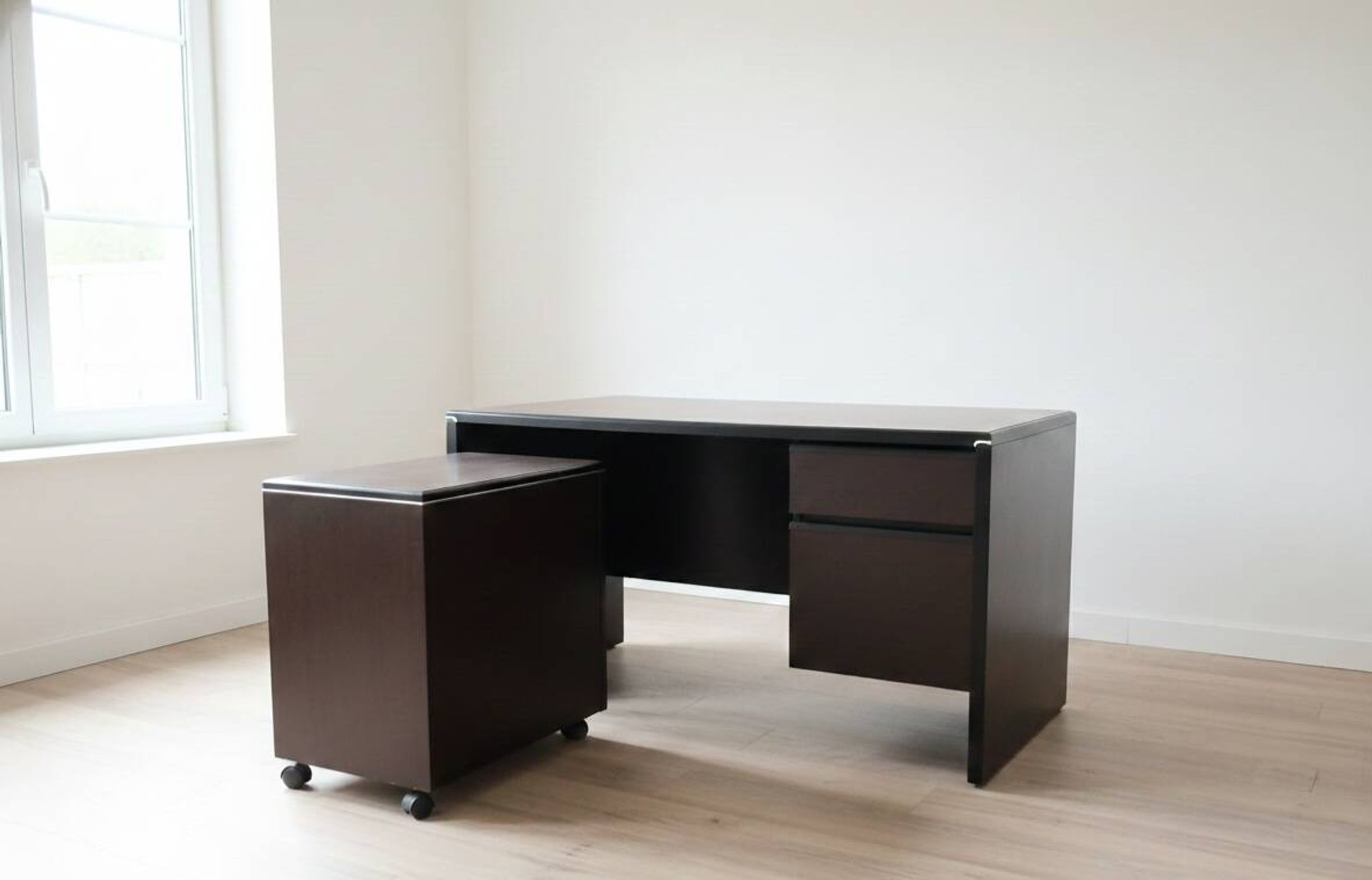Renovated Modernist Desk – 1960s – Paulin / Hitier Style – Please contact me