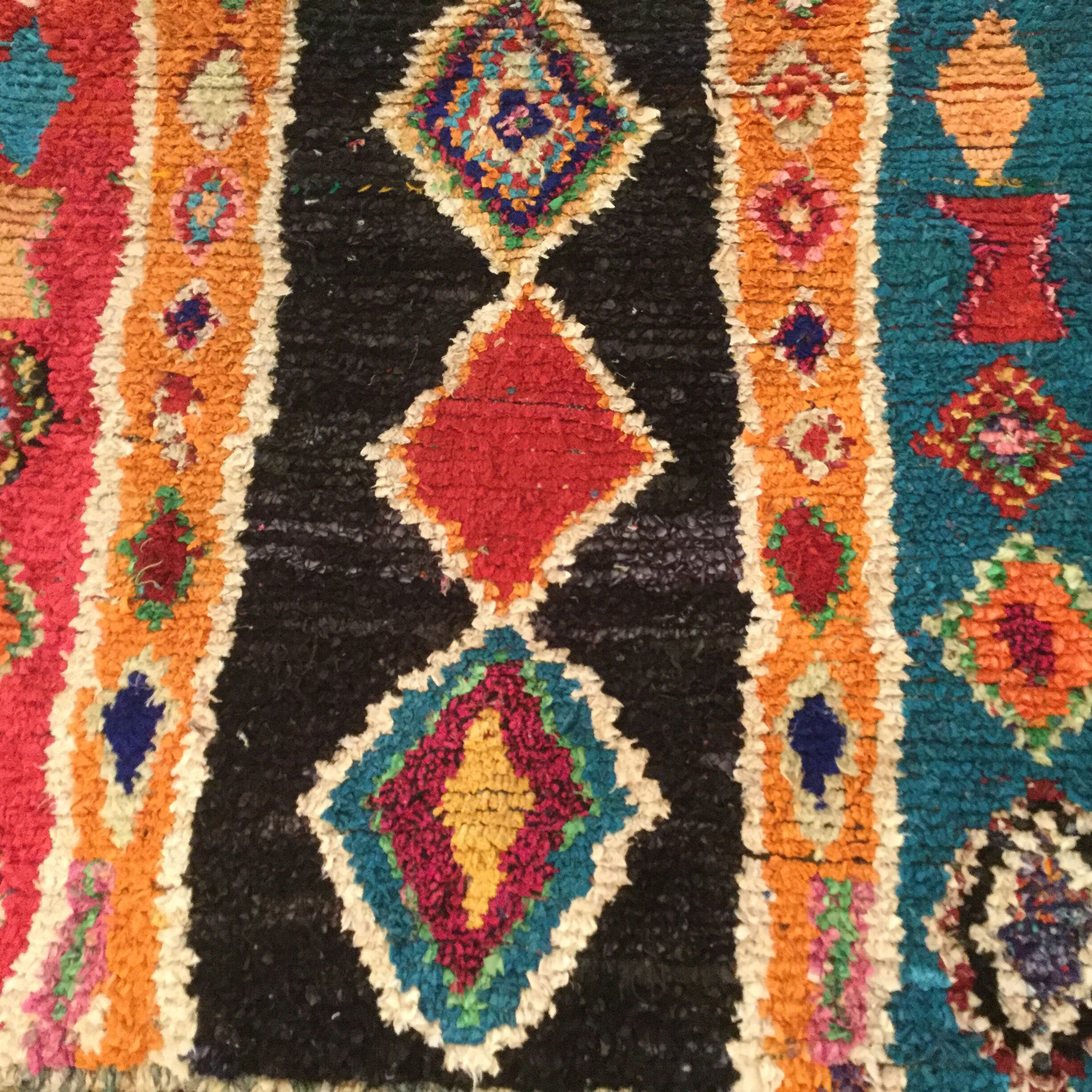Boucharouite rug 194x109cm
