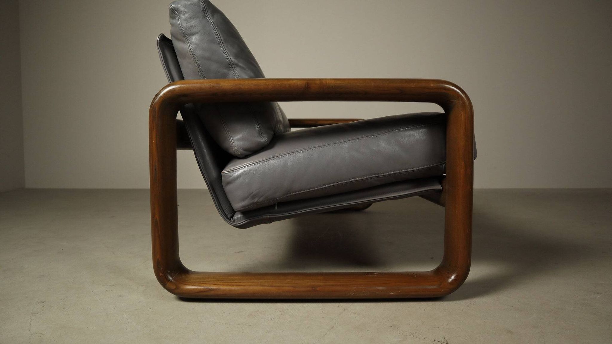 "Hombre" two-seat sofa by Burkhard Vogtherr for Rosenthal Furniture, 1970s