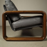 "Hombre" two-seat sofa by Burkhard Vogtherr for Rosenthal Furniture, 1970s