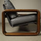 Sofa "Hombre" deux places par Burkhard Vogtherr pour Rosenthal Furniture, années 1970.