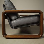 "Hombre" two-seat sofa by Burkhard Vogtherr for Rosenthal Furniture, 1970s