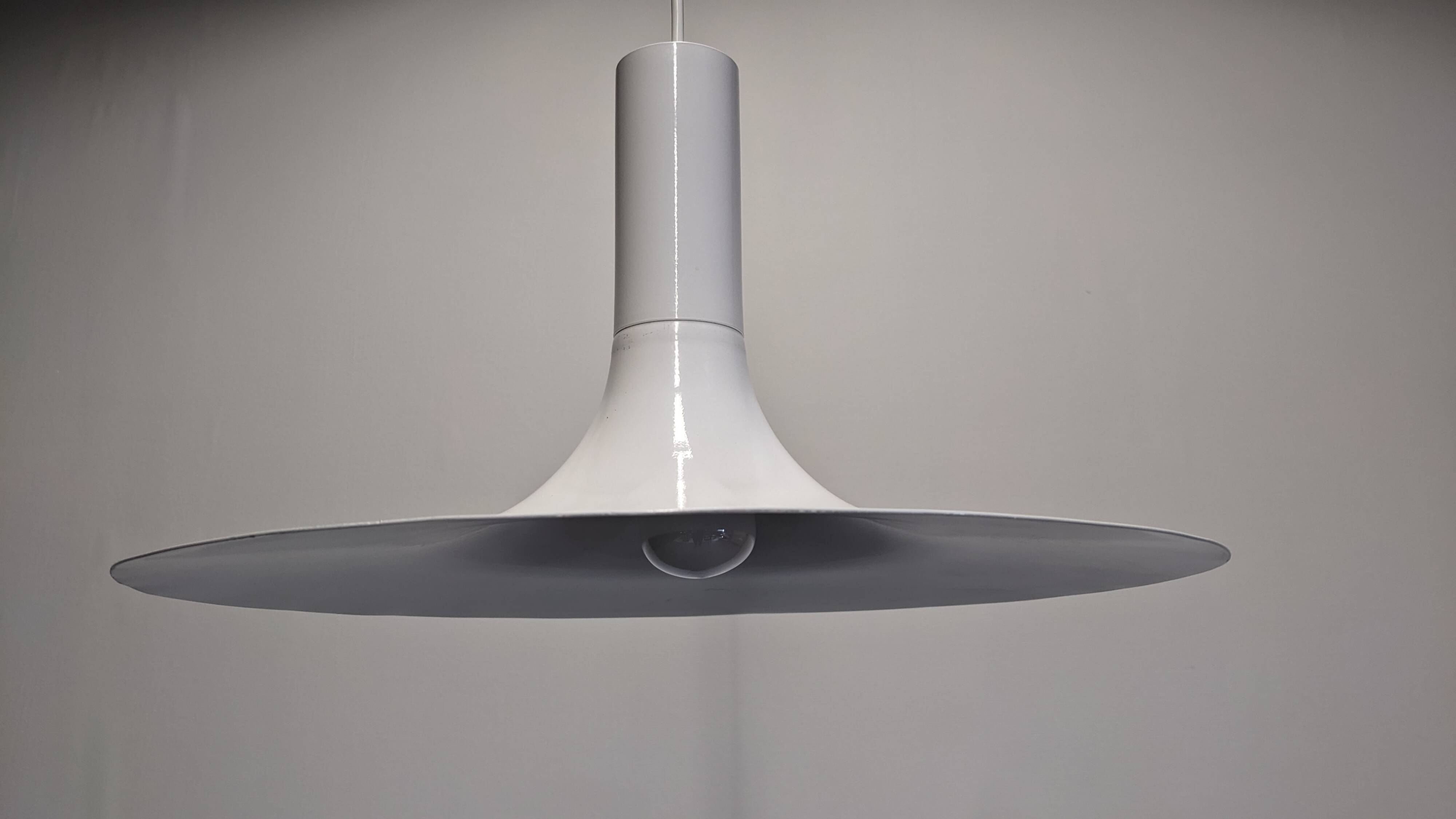 Pair of tulip pendants by Thorn Lighting, England circa 1970.