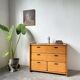 1980s pine chest of drawers