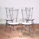Series of 4 formica chairs