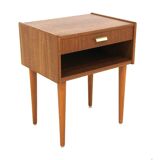 Scandinavian teak bedside table, Sweden, 1960s