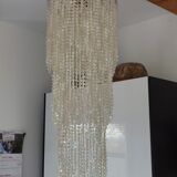 Baroque beaded pendant lamp