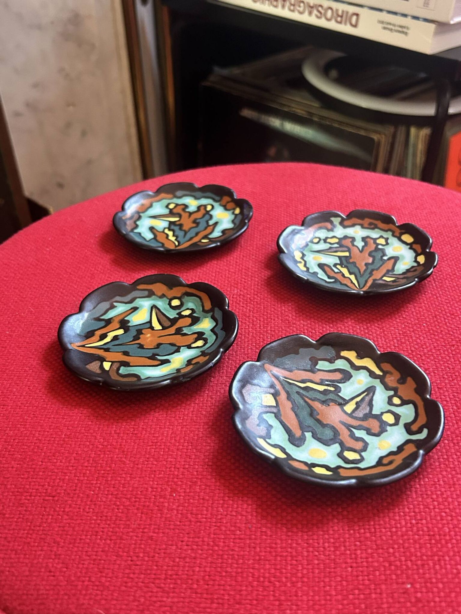 Set of Regina Melba saucers
