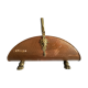 Copper log holder and laison