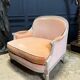 Marquise / Small Sofa From the Napoleon III Period in Painted Wood, Finely Carved - 19th Century