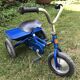 Vintage metal explorer tricycle