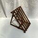 Small folding table in vintage oak wood dimension: H-34cm-L-42cm- Pr-26cm-