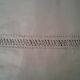 Old Lin Drap. Monogram embroidered and opened R M and 3 lines day