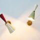 Stilnovo, Pair of Italian Diabolo Wall Sconces