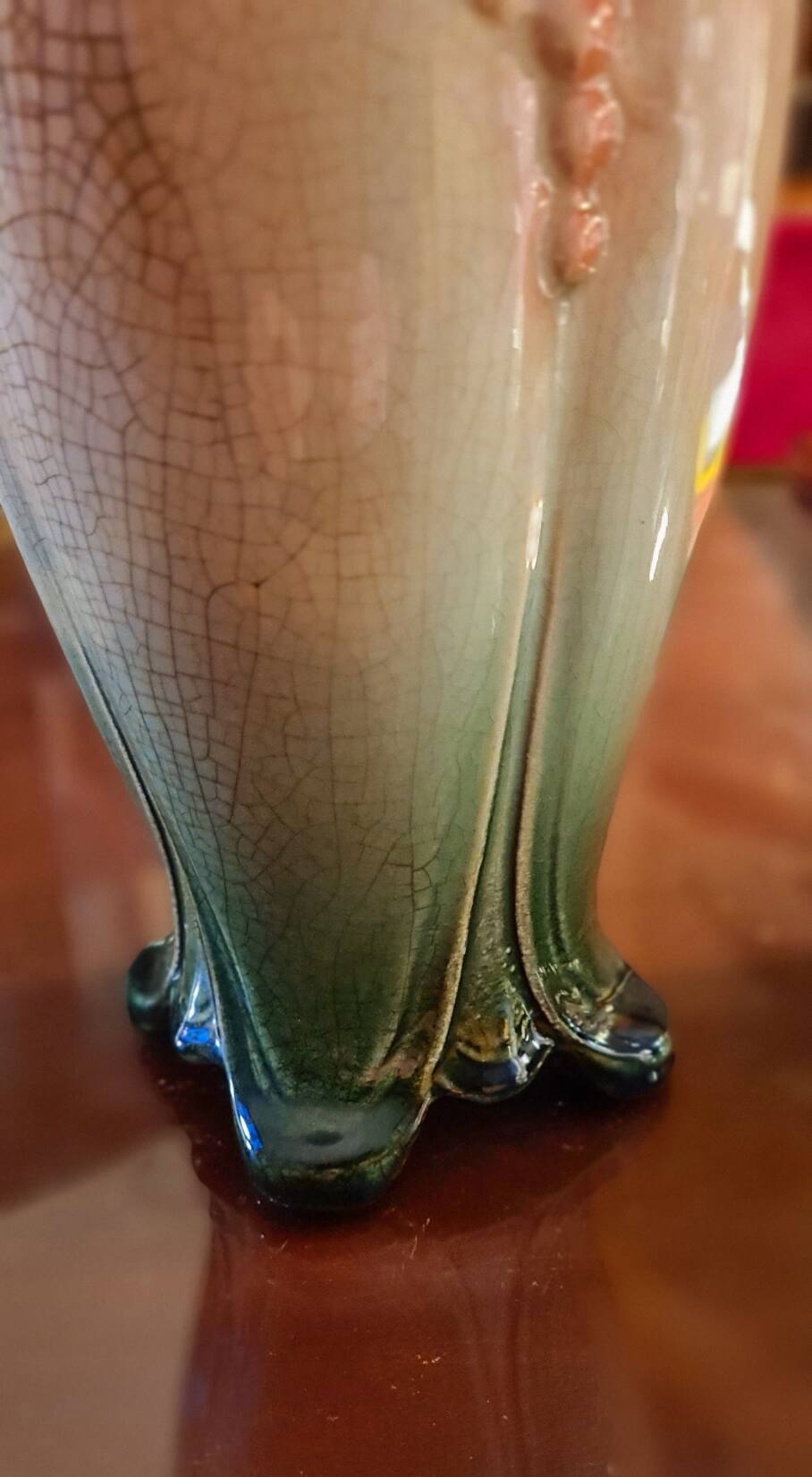 Large earthenware vase (1900) Art Nouveau De Bruyn