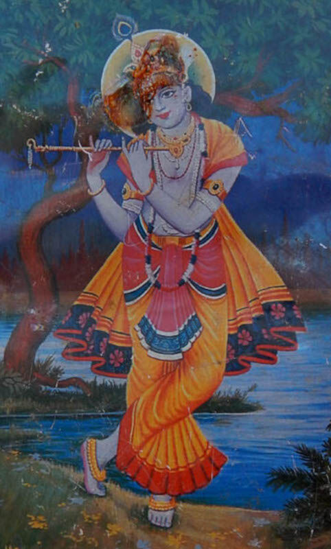 Plaque metal publicitaire ancienne lakshmi Inde