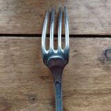 Silverware - Silver fork with Minerva and Goldsmith hallmarks