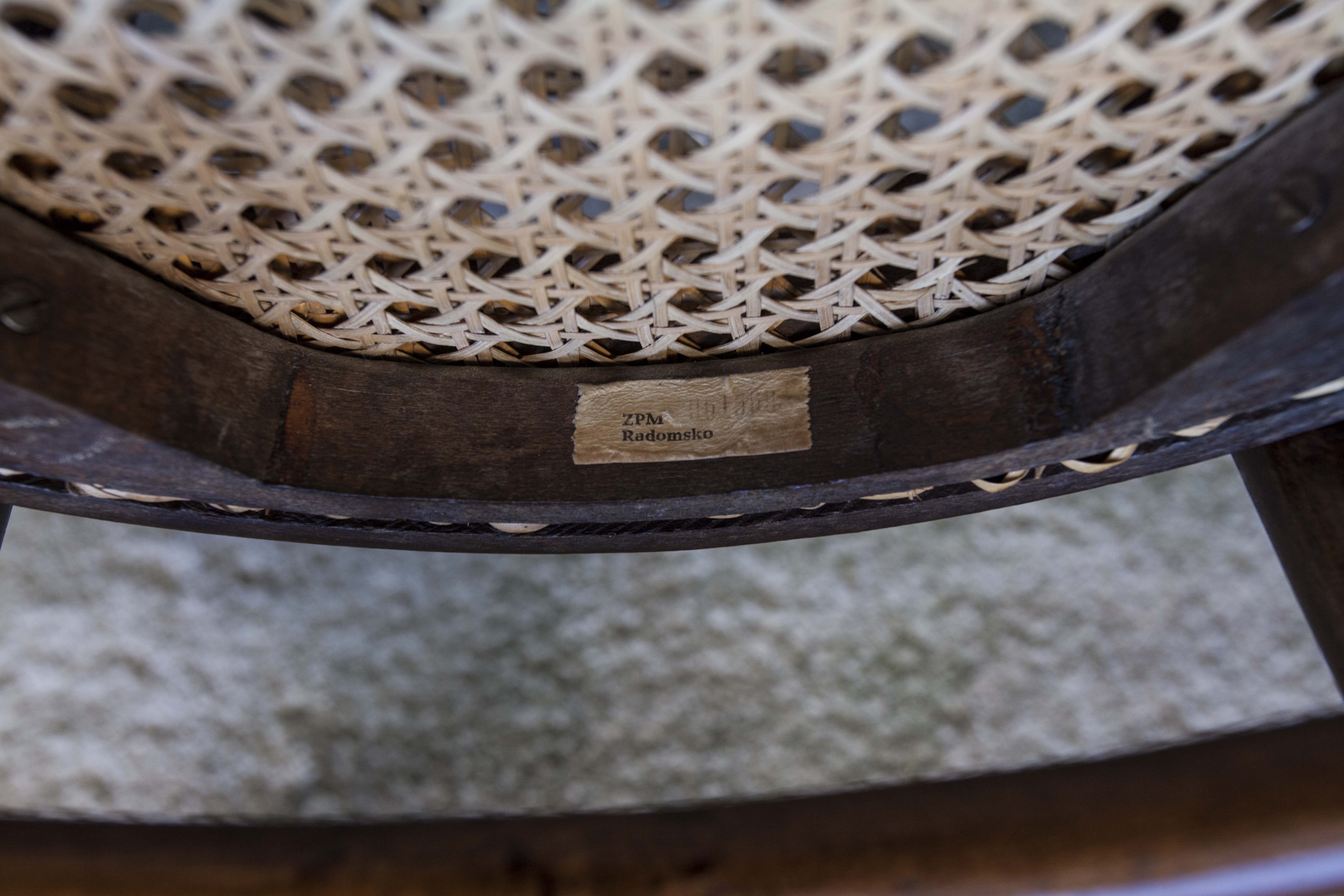 4 chairs Thonet n ° 11 MPA Radomsko