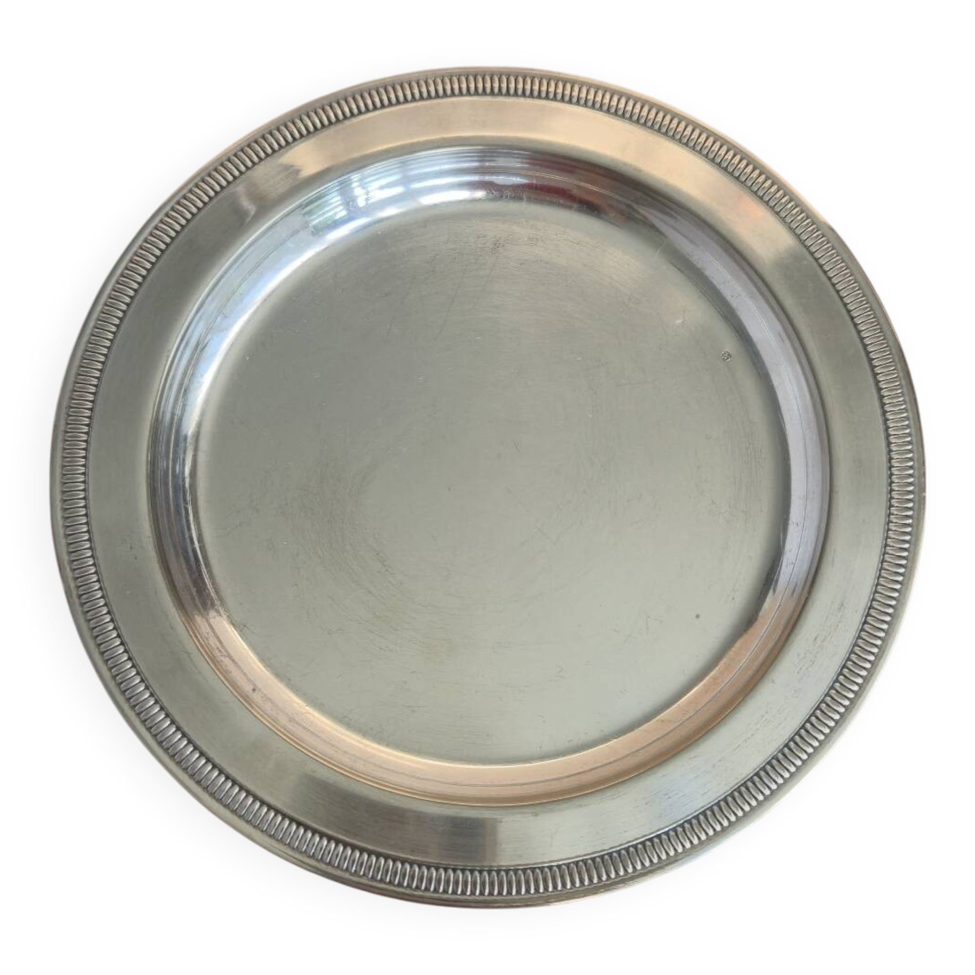 Small round vintage silver plate – France 50s/70s – coffee service