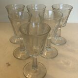 Set of 6 liqueur glasses