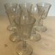 Set of 6 liqueur glasses