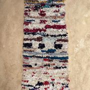 Boucherouite carpet - 80 x 209 cm