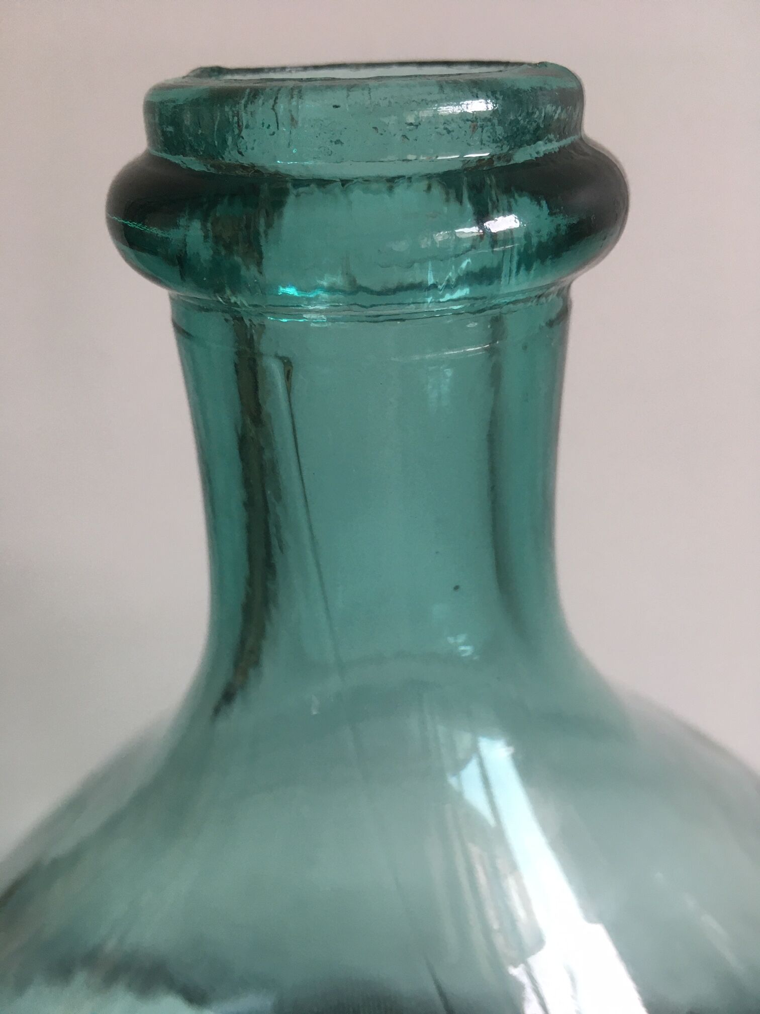 Demijohn 10 l bluish