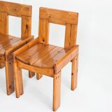 Vintage table and chairs designed by Silvio Coppola for Fratelli Montina.