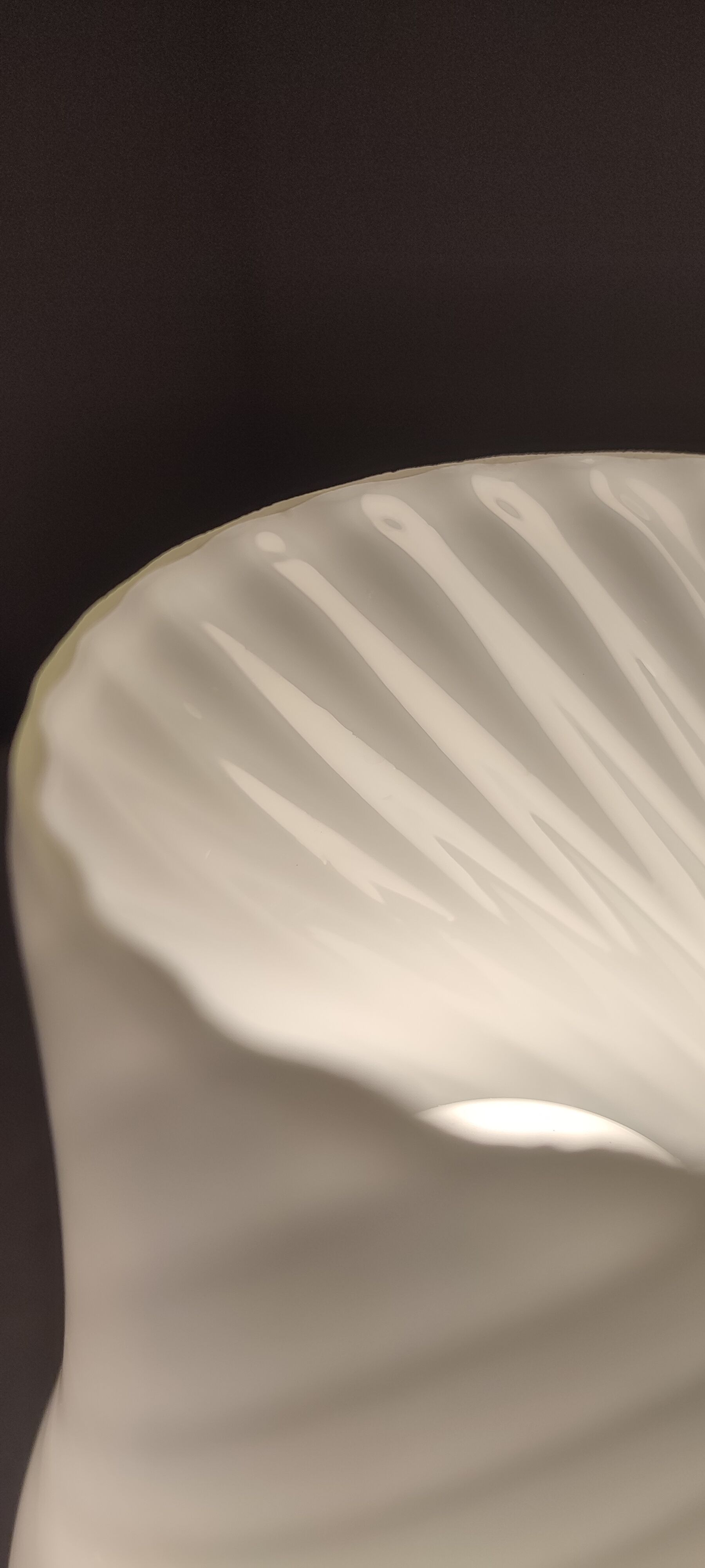 Table lamp "mushroom" of Murano glass. Italy, 1970s.