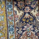 Handmade oriental wool rug 122cmx77cm