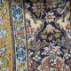 Handmade oriental wool rug 122cmx77cm