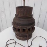 Wooden table lamp