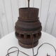 Wooden table lamp base