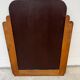 Art Deco mirror in carved oak – 1930s – 102 x 78 cm