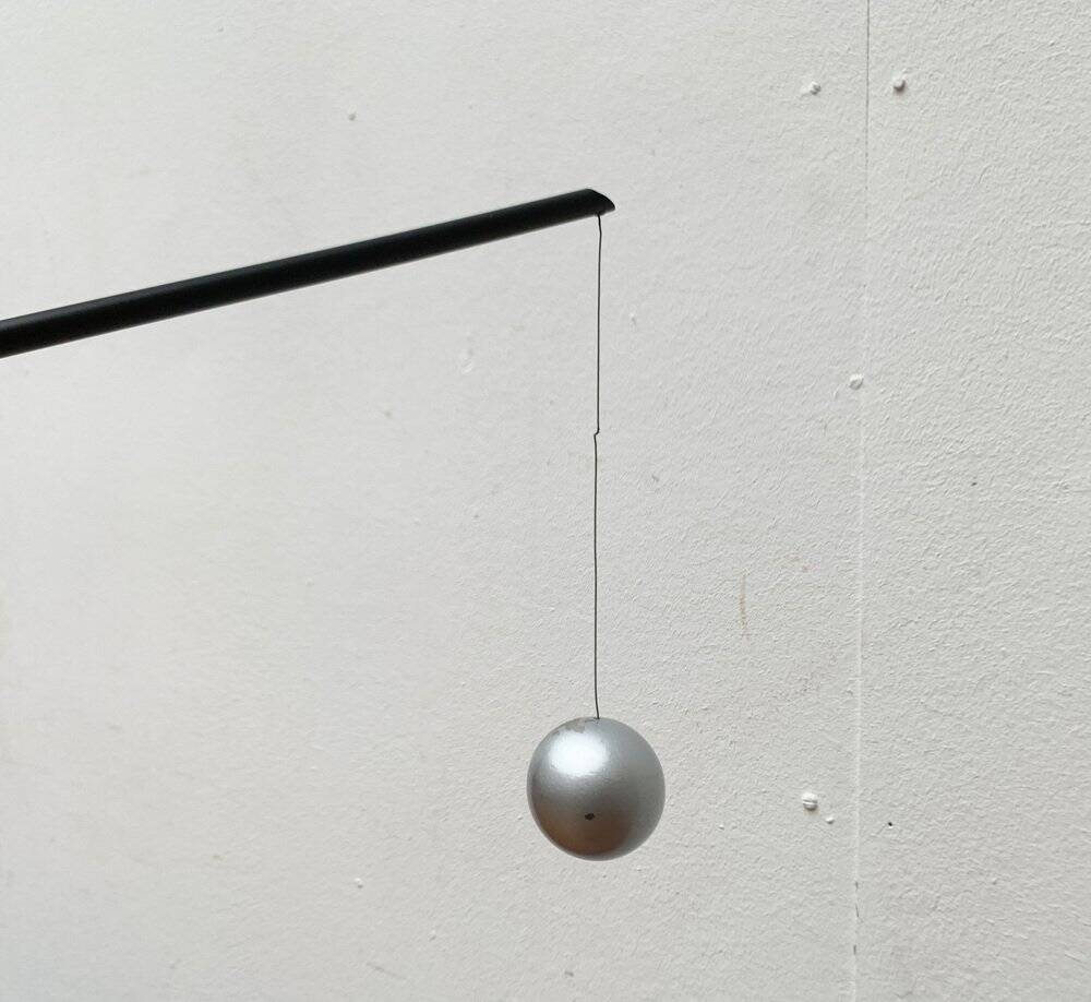 Nestore table lamp, Italian postmodern vintage by Carlo Forcolini for Artemide, 1980s.