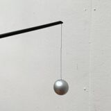 Nestore table lamp, Italian postmodern vintage by Carlo Forcolini for Artemide, 1980s.