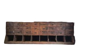 meuble métier - tiroirs