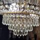 Lustre pampille vintage