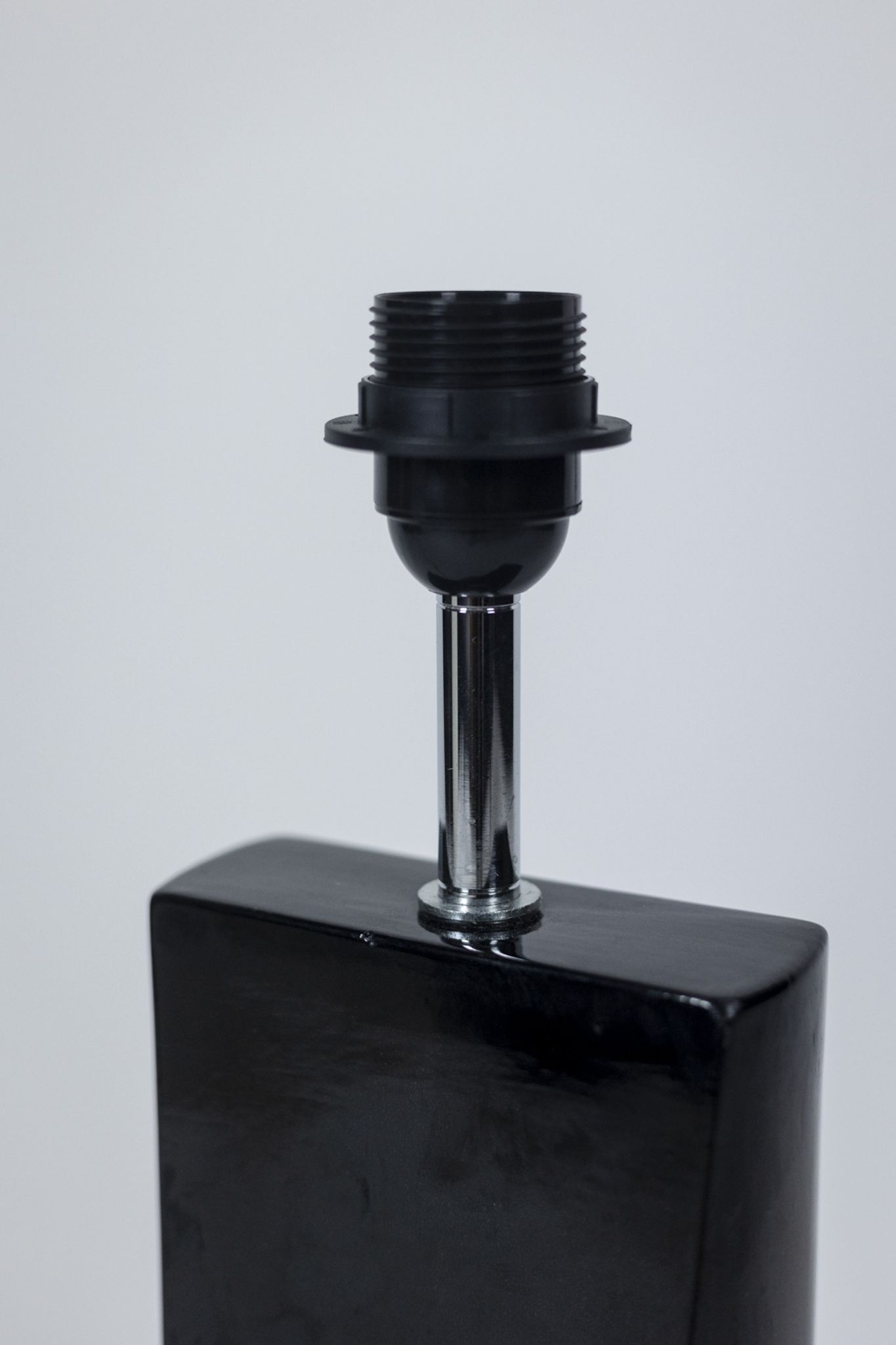 Lampe « sifflet » en céramique, années 1980