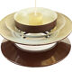 Pendant light "Trava" brown version by Carl Thore for Granhaga Metallindustri. Sweden 1970s.