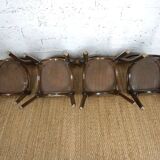 4 vintage bistro chairs