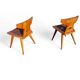 Set of two chairs by Jacob Kielland-Brandt for I. Christiansen, 1960s