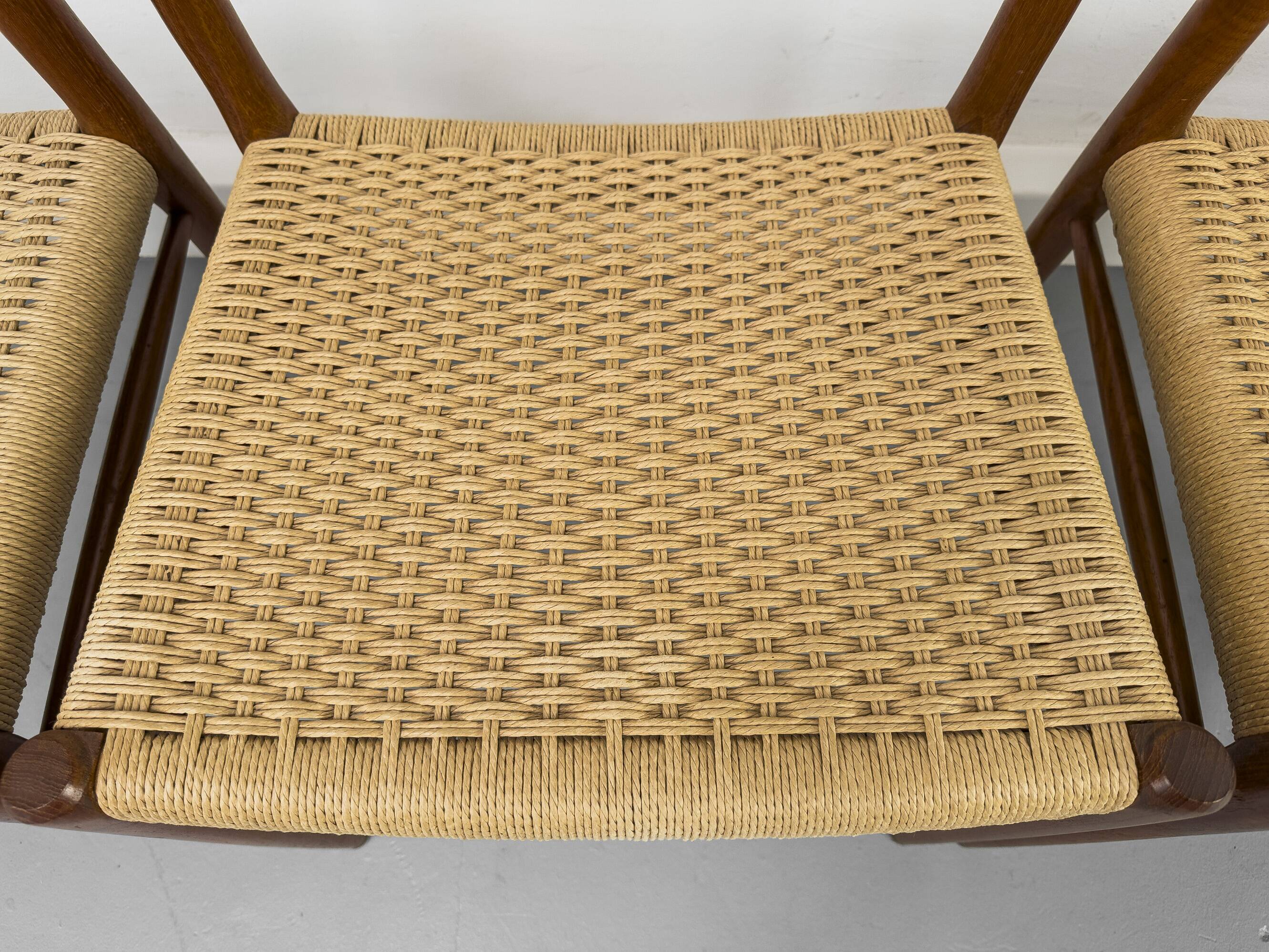 Model 75 Chairs by Niels O. Møller for J.L Møllers, 1960s, Set of 4