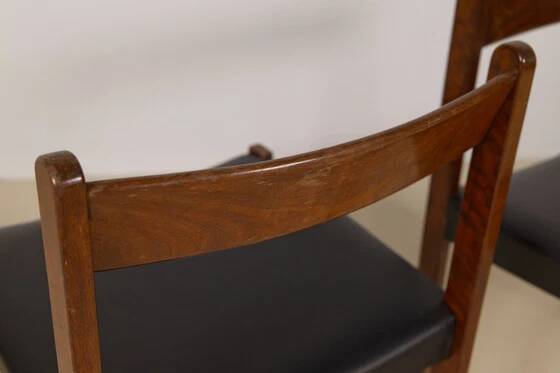 6x Alfred Hendrickx dining chairs for Belform, 1960s, Belgium