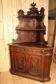 Pair of castle corner buffets XIXth