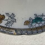 Chinese pattern porcelain compote bowl