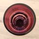 vase cylindrique en verre teinté design scandinave